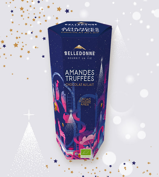 Grain de saveur  tube amandes choc lait truffée bio - 2