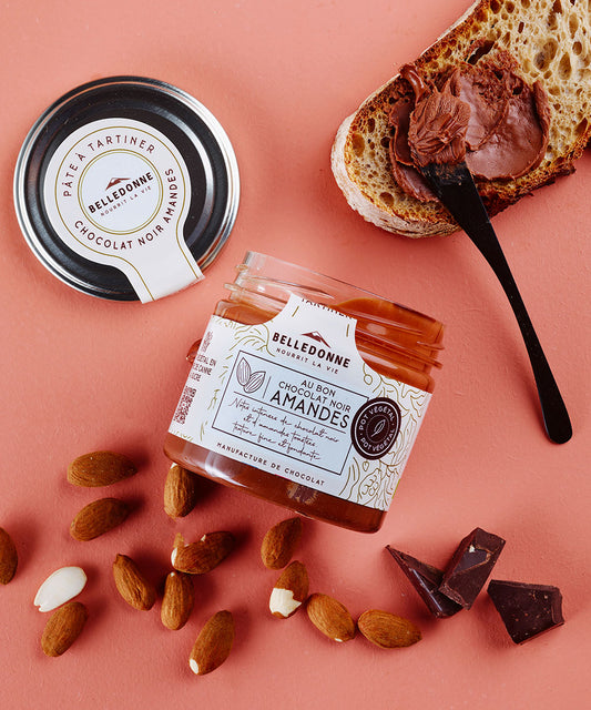 La Pâte à tartiner Chocolat noir & Amandes - 2