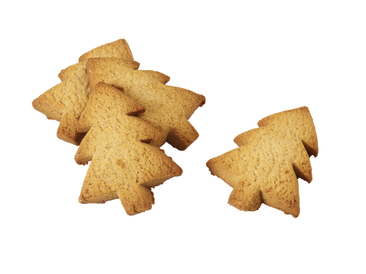Belledonne -- Biscuits Sapins Vanille & Tonka nappé de chocolat au lait - 2 Kg