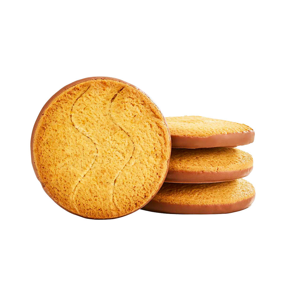 Belledonne -- Biscuit nappé chocolat au lait bio Vrac - 1,5 kg