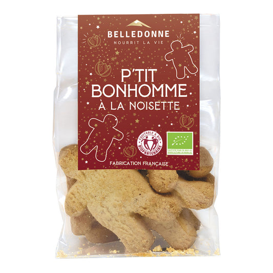 Biscuits p'tit bonhomme noisette bio - 1