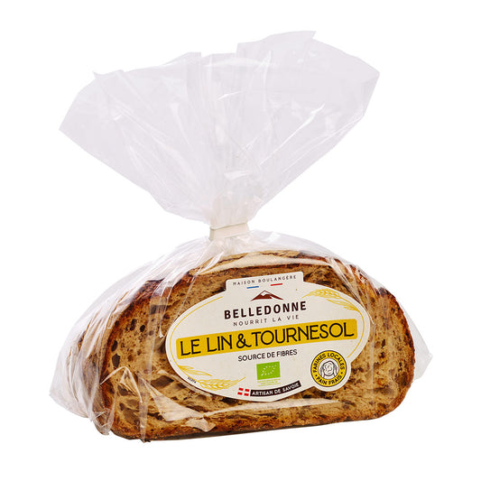 Les grandes tranches lin & tournesol