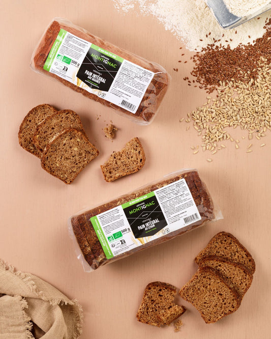 Belledonne -- Le pain montignac intégral - 500 g