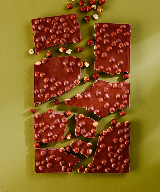 La Plaque à casser Chocolat au lait Noisettes - 2