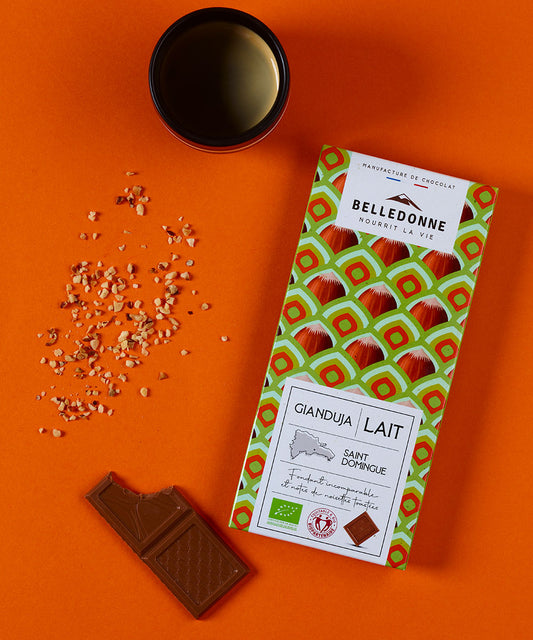 La Tablette Chocolat au lait Gianduja - 2