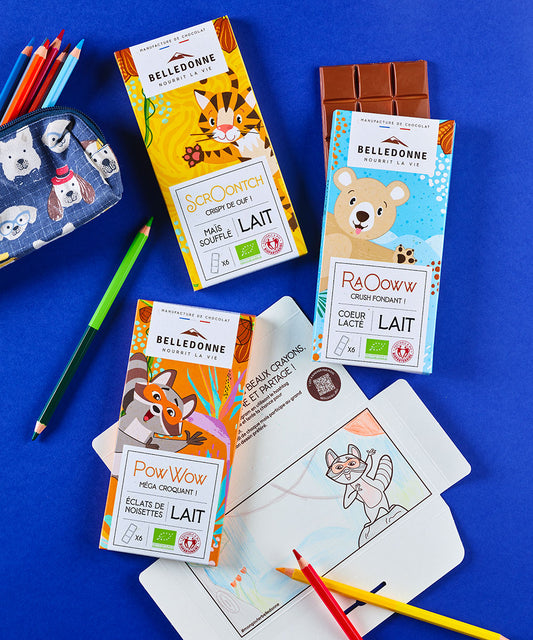 La Tablette Chocolat au lait Maïs soufflé - 2