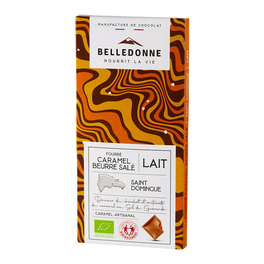 La Tablette Chocolat au lait fourré Caramel - 1
