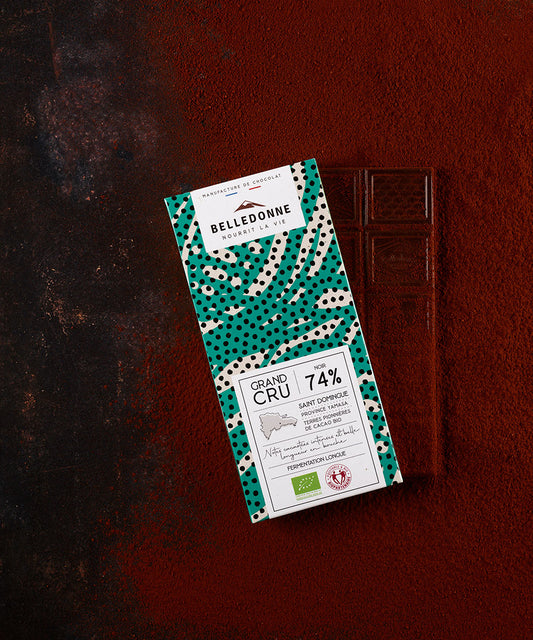 La Tablette Chocolat noir 74% St Domingue - 2