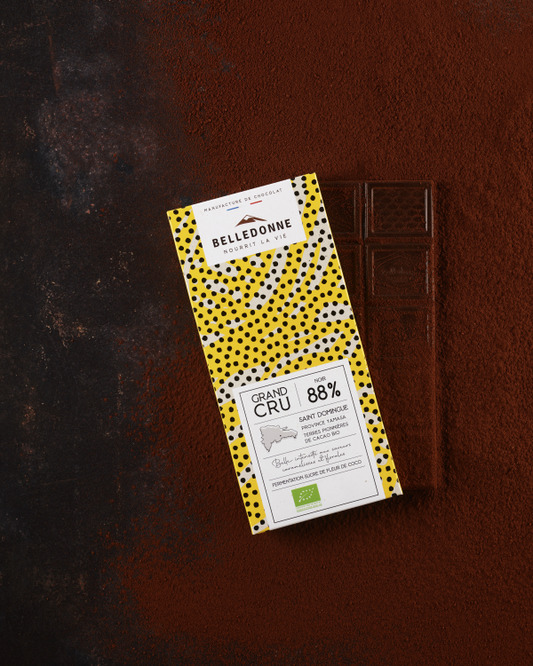 La Tablette Chocolat noir 88% sucre coco - 2