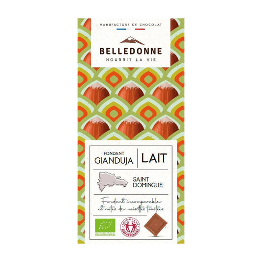 Tablette chocolat lait gianduja - 1