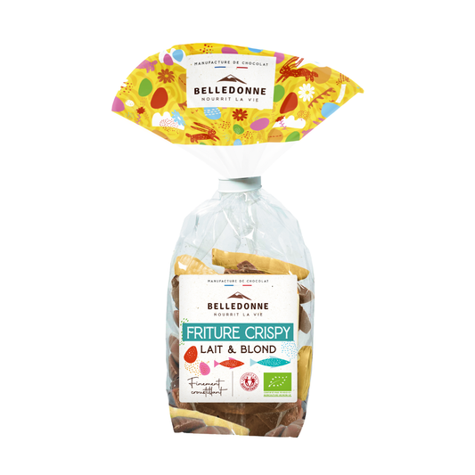 Belledonne -- Friture croustillante lait & blond - 120 g