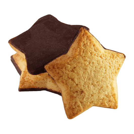 Biscuits étoile orange chocolat noir - vrac 2 kg